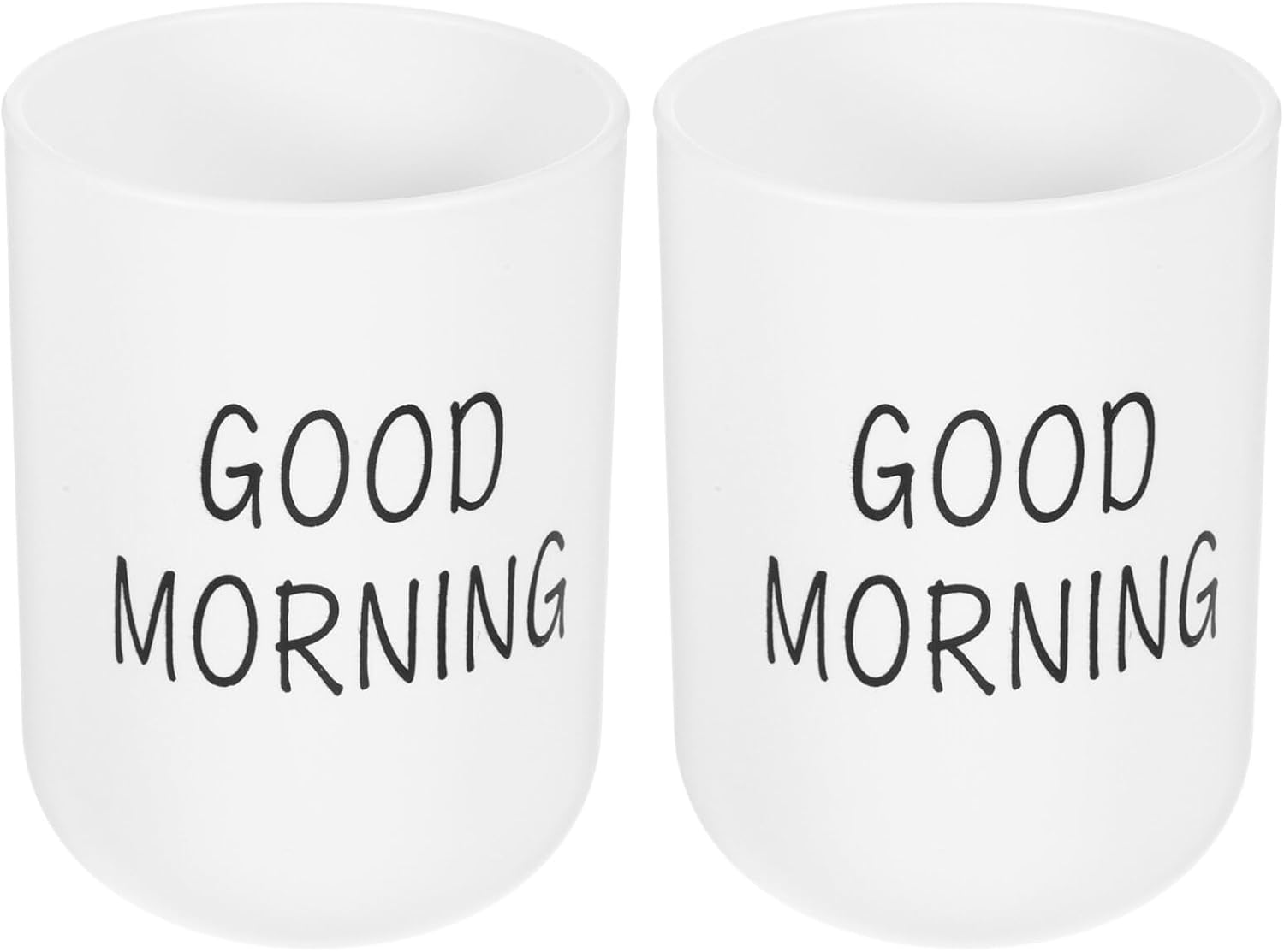 Alipis 2pcs Toothbrush Cups Holder for Bathroom