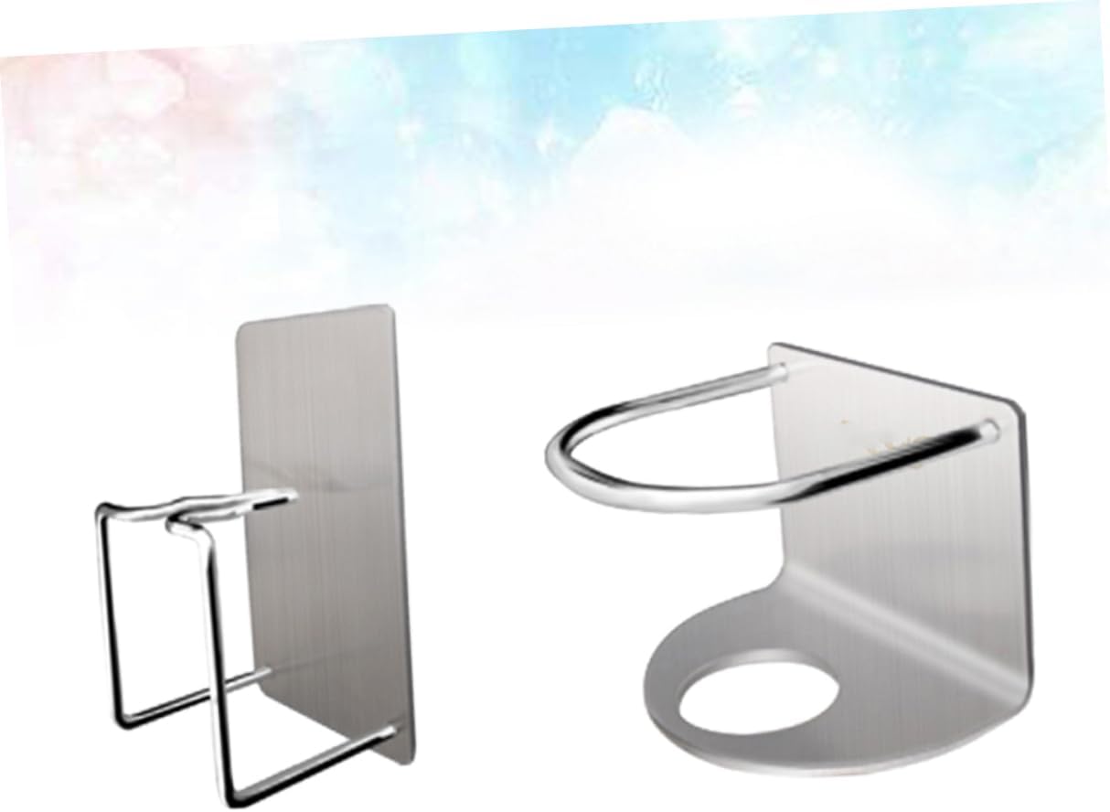 Space-Saving Stainless Steel Toothbrush Holder