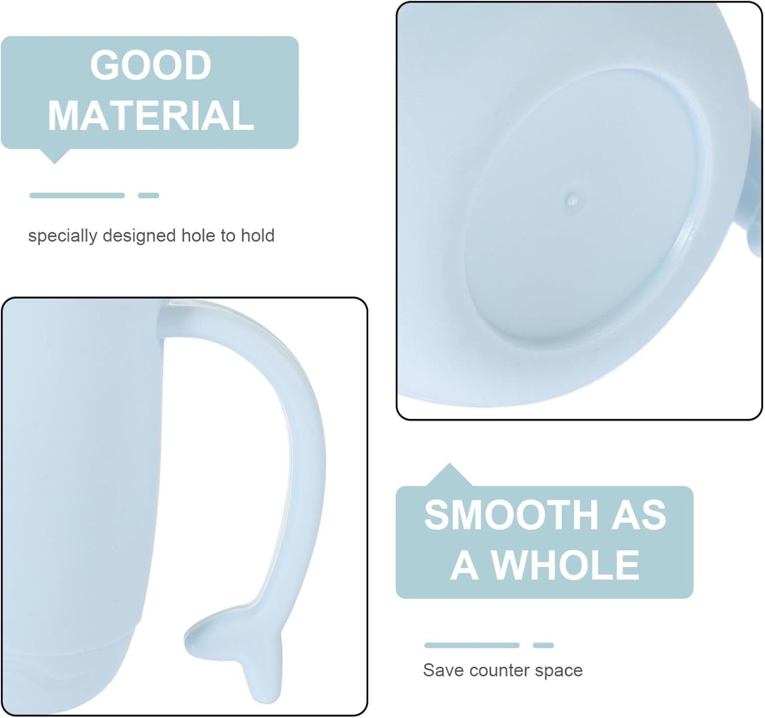 Zerodeko 2pcs Dolphin Toothbrush Cup Reusable Bathroom Gargling Mugs