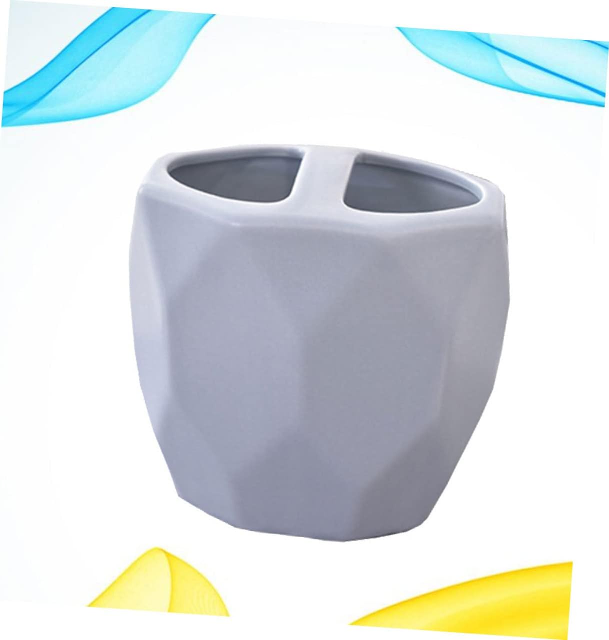 Eco-Friendly Ceramic Toothbrush Holder -Stylish Toothbrush organise GLEAVI Ceramic Holder
