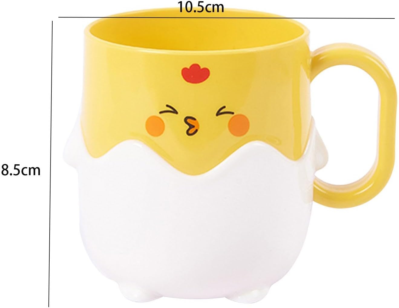 Cartoon Chicken Toothbrush Cup Reusable Portable