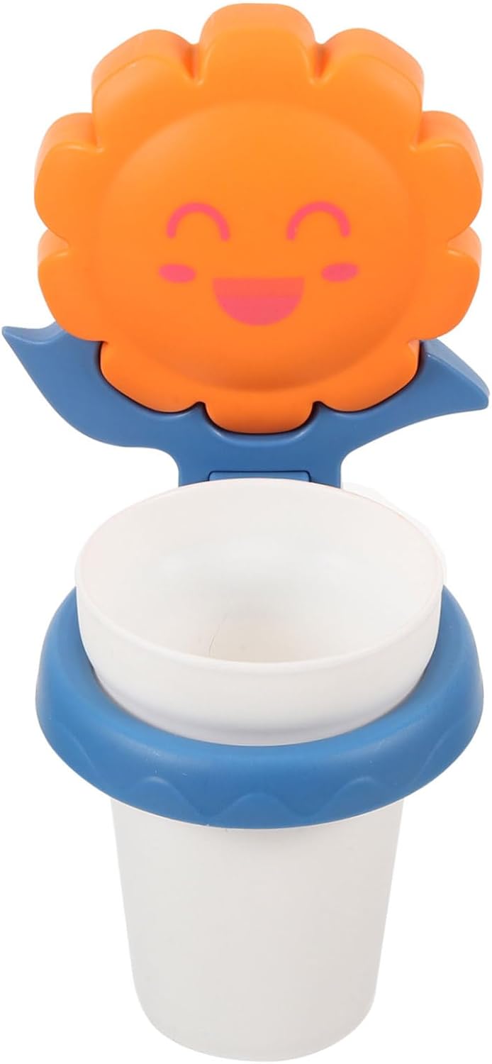 Fomiyes Cartoon Toothbrush Cup Rack Multifunctional Storage Organizer