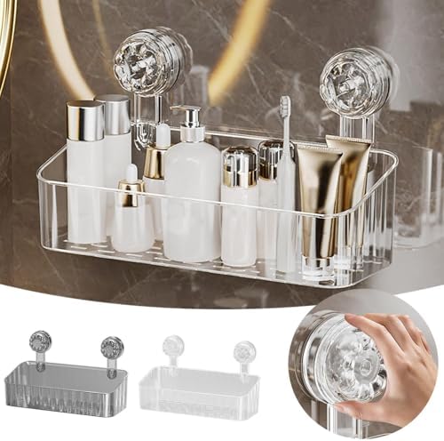 Quick Set-Up Wall-Mounted Shower Organizer