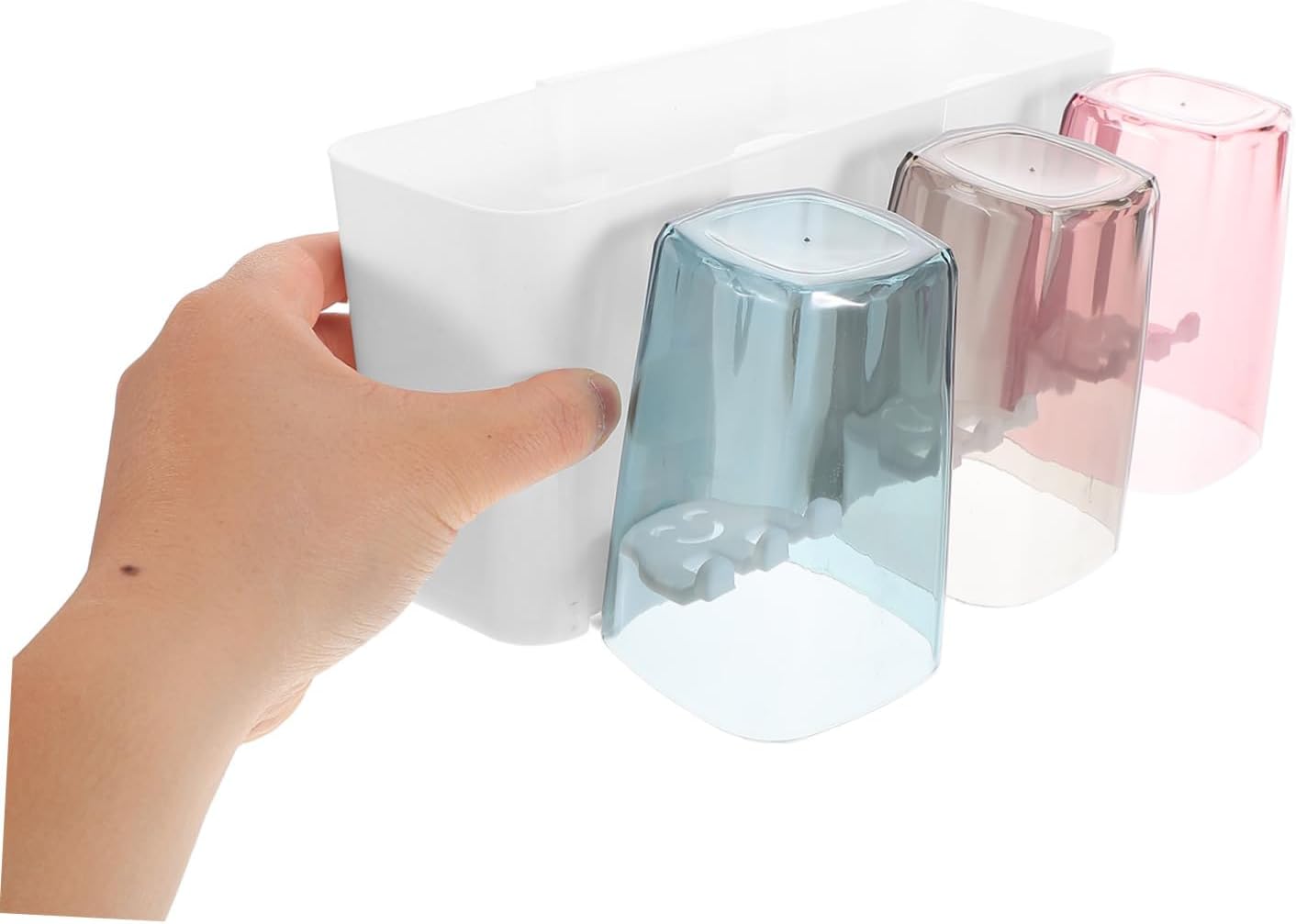 RORPOIR Mounted Toothbrush Holder for Bathroom Suction Mount Organizer