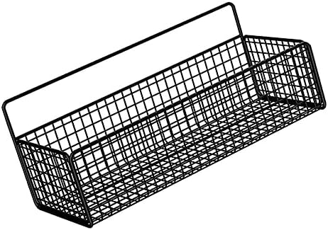 Zerodeko Floating Storage Rack No-Drill Floating Showers in Brightly Polished Iron