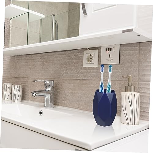 VOSAREA 1Pc Ceramic Toothbrush Cup Water Storage Mug