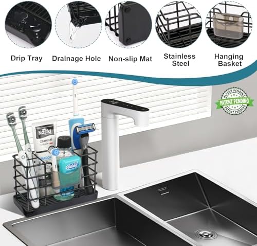 Fast-Mounting Electric Toothbrush and Toothpaste Holder