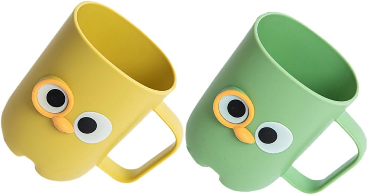 Toothbrush Cup Holder for Kids Reusable Travel Tumbler