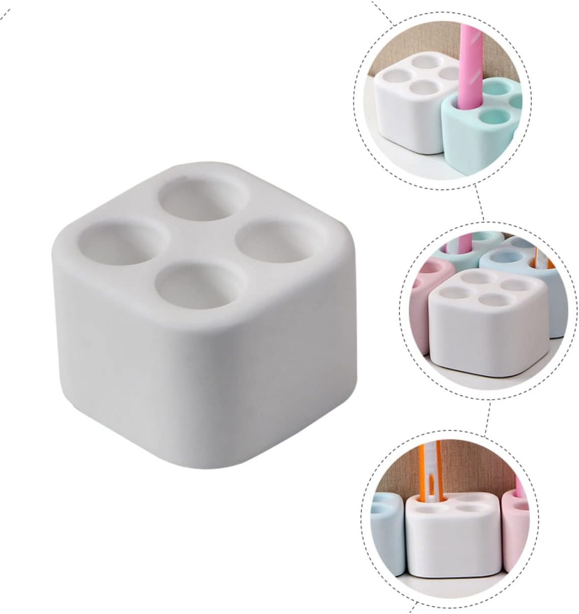 Rustic Diatomite Toothbrush Holder Mini