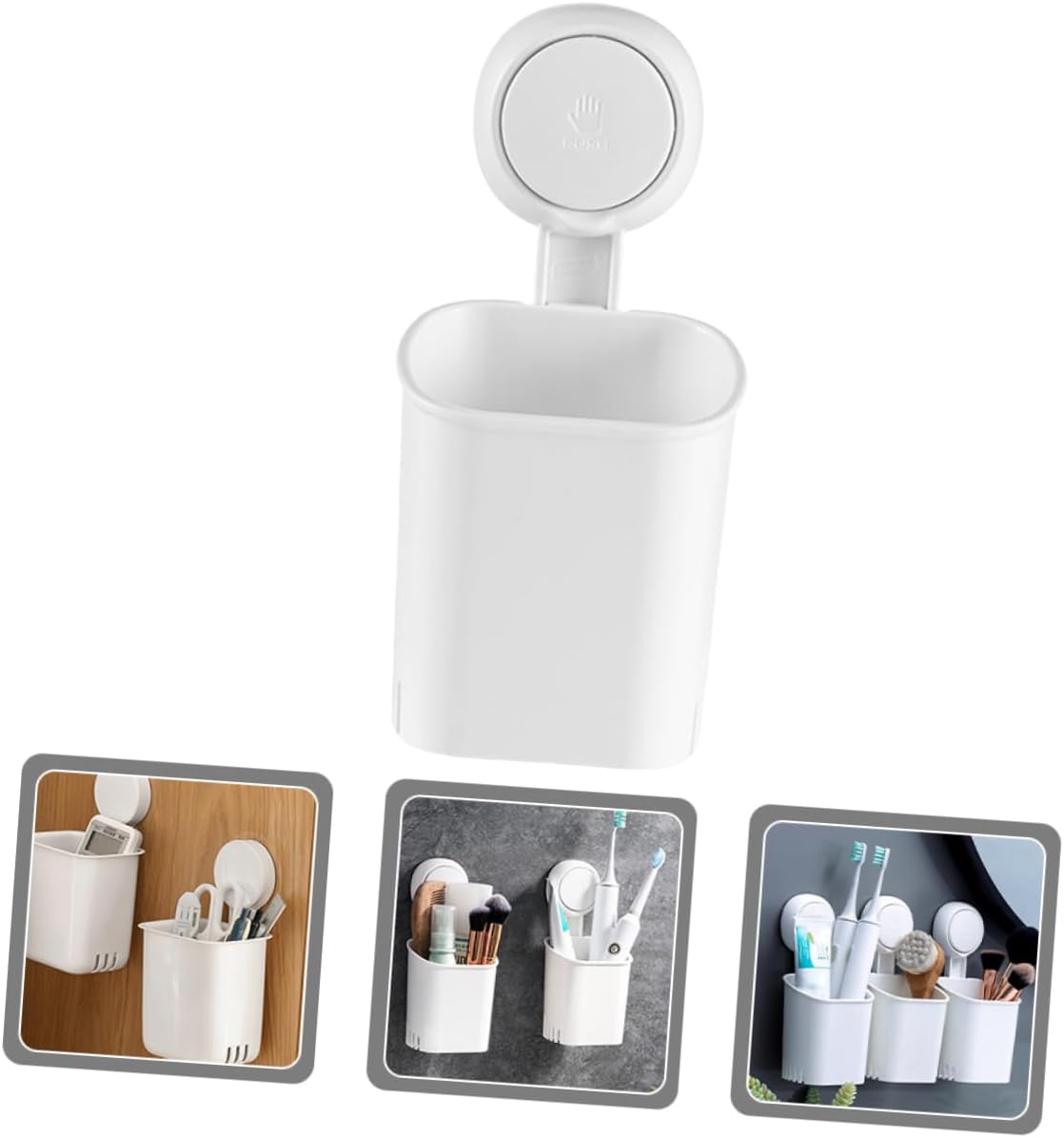 ABOOFAN ProStand Wall Mount Toothbrush Holder
