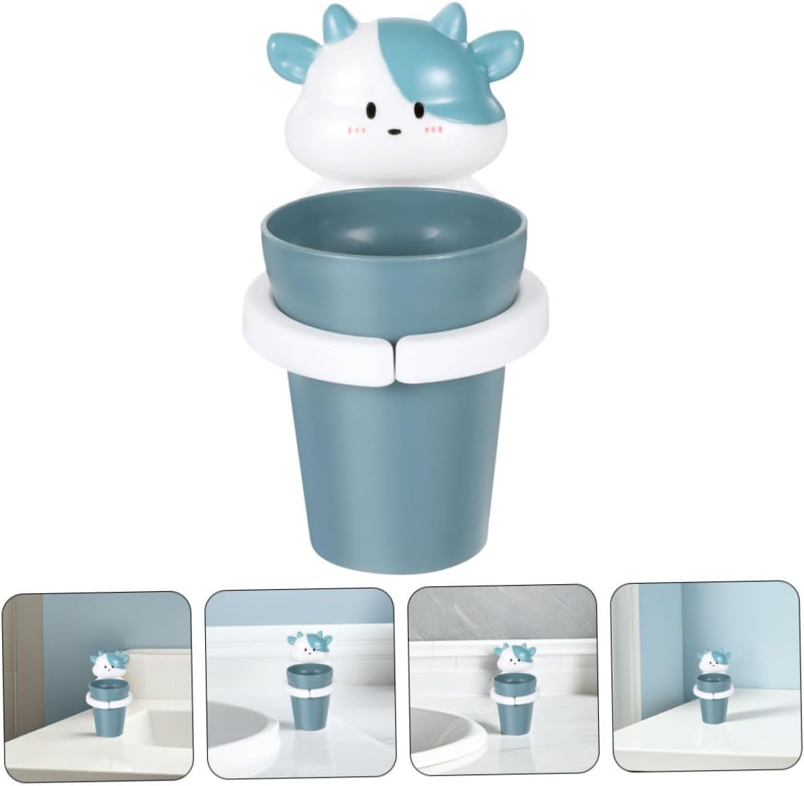 Cute Cartoon Toothbrush Holder Set for Boys and Girls