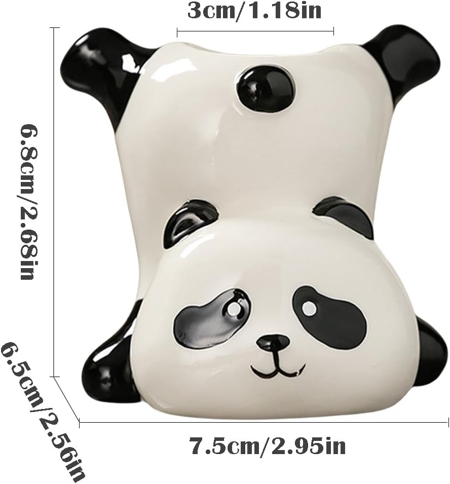 Cool Ceramic Panda Toothbrush Holder