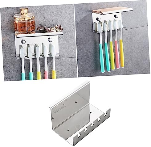 Ciieeo Wall Mounted Stainless Steel Toothbrush Holder
