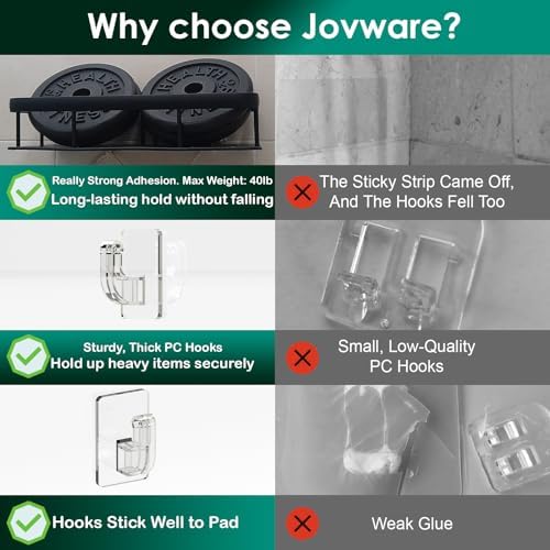 Strong Adhesive 2-Pack Replacement for Shower Caddy