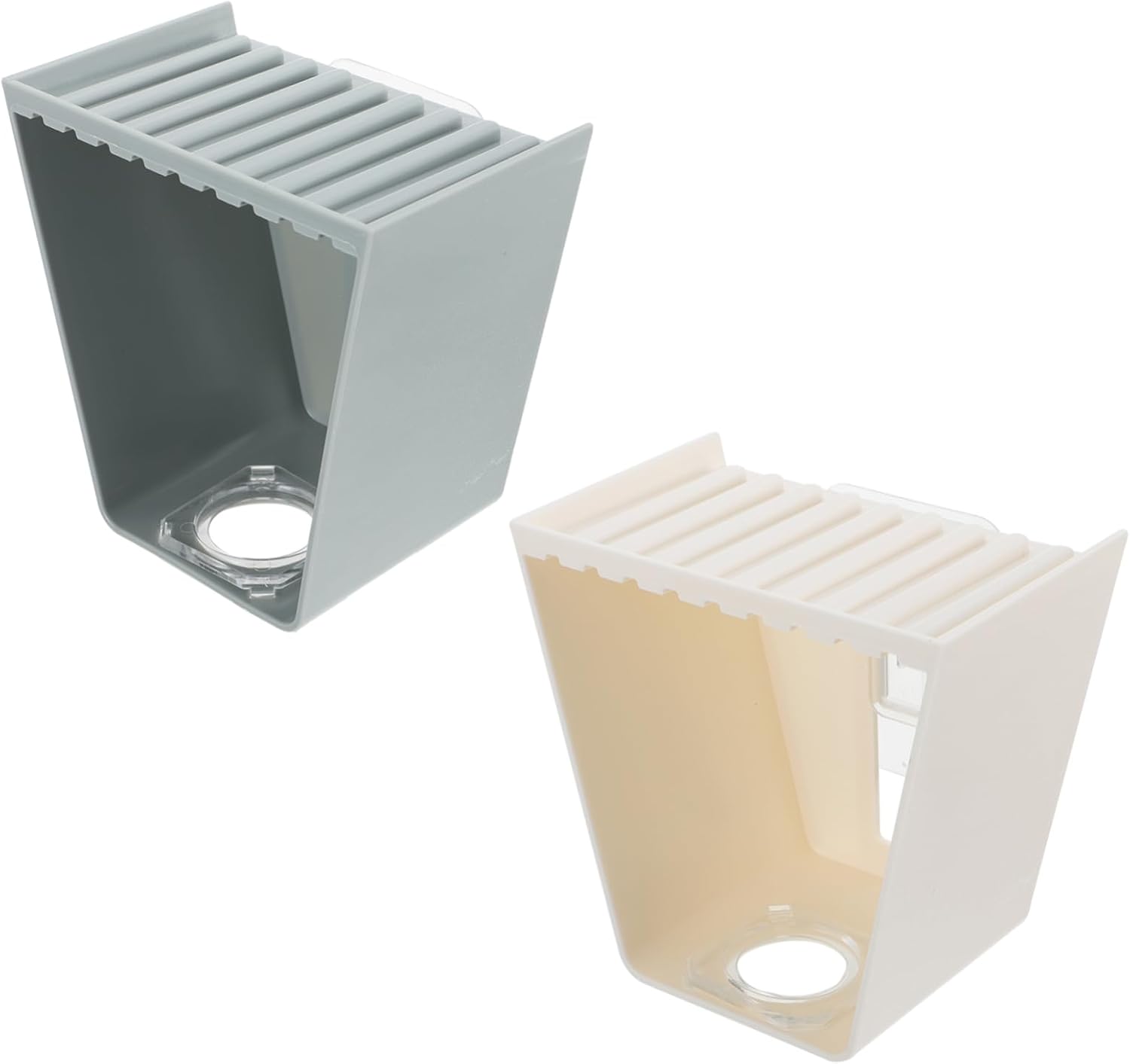 2-Piece Wall-Mounted Storage Racks for Bathroom