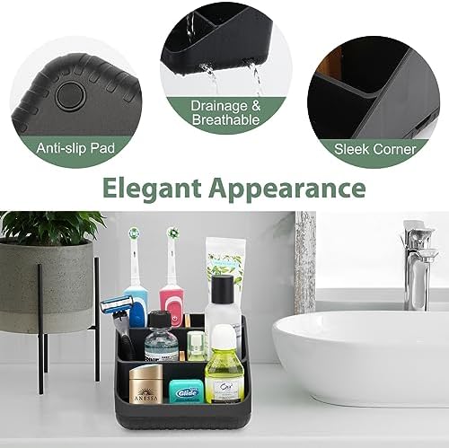 Fast-Mounting Electric Toothbrush and Toothpaste Holder