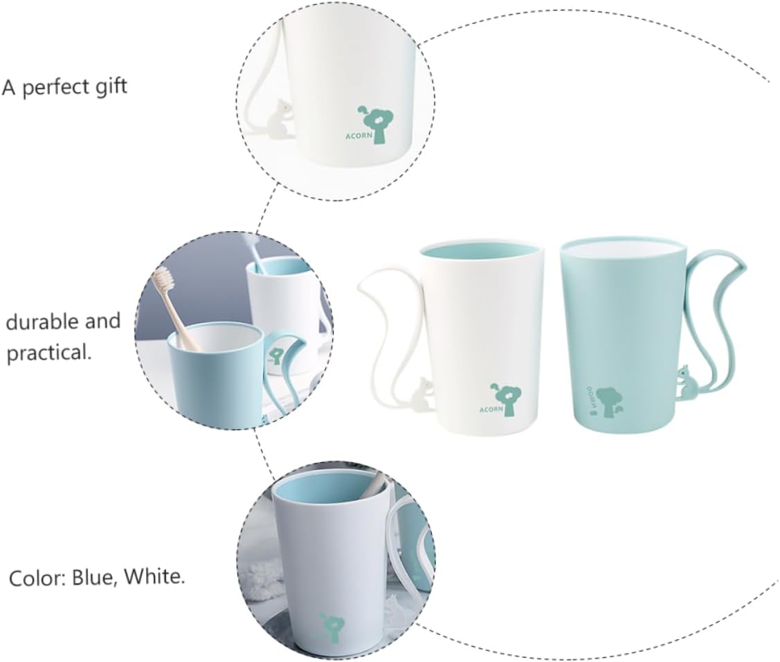 2 in 1 Tooth Water Brushing Cups