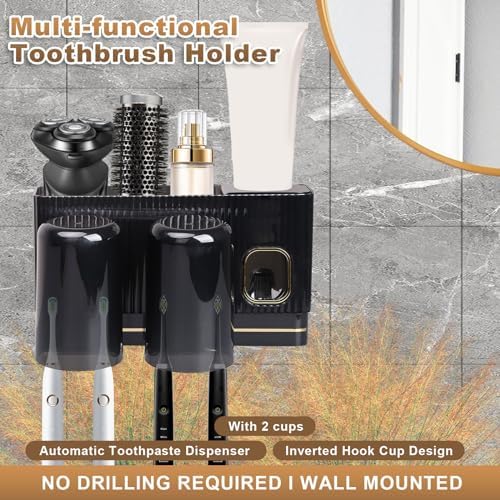 BigKingWall-Mounted Toothbrush Holder Kit