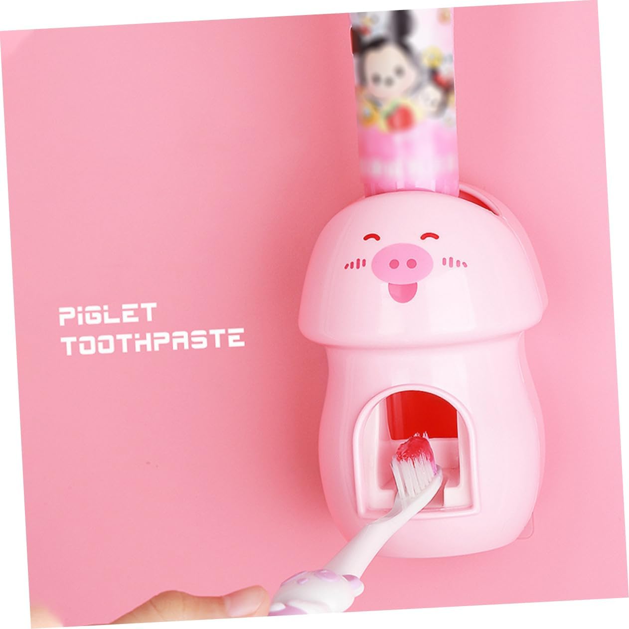 Ergonomic Toothpaste Dispenser for Kids