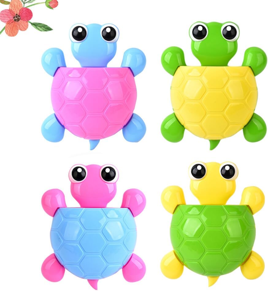 Zerodeko Suction Cup Toothbrush Holder with Built-in Dispenser