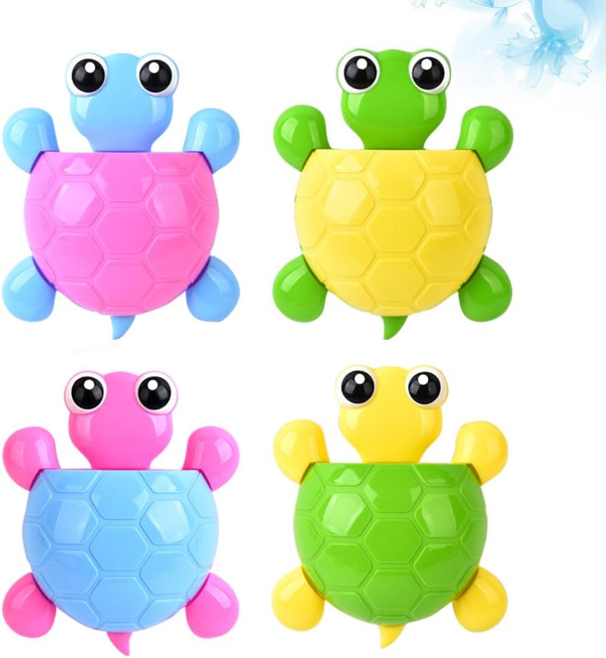 Zerodeko Suction Cup Toothbrush Holder with Built-in Dispenser