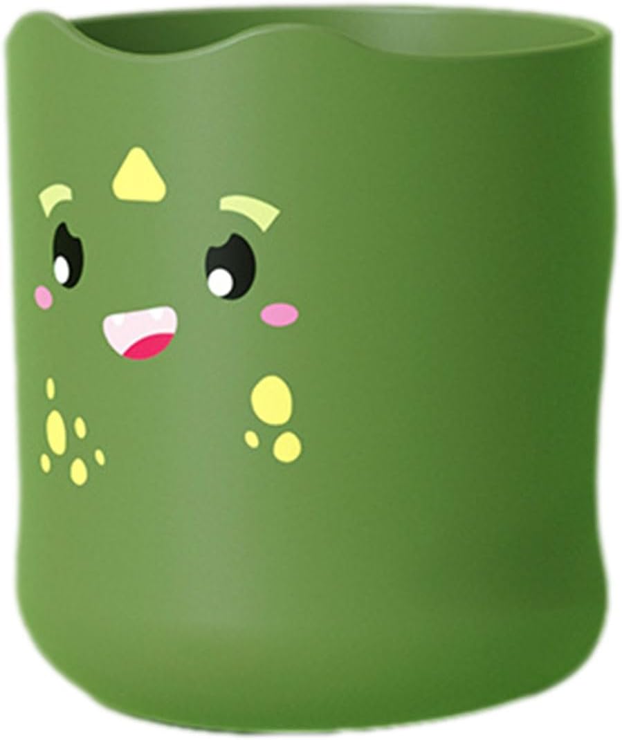 Kids Toothbrush Cup Cartoon Design Safe Fun for Children