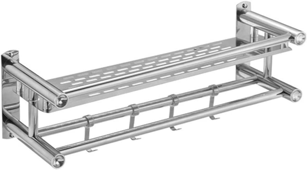 Bathroom Storage Rack Organizer with 360-Degree Rotation