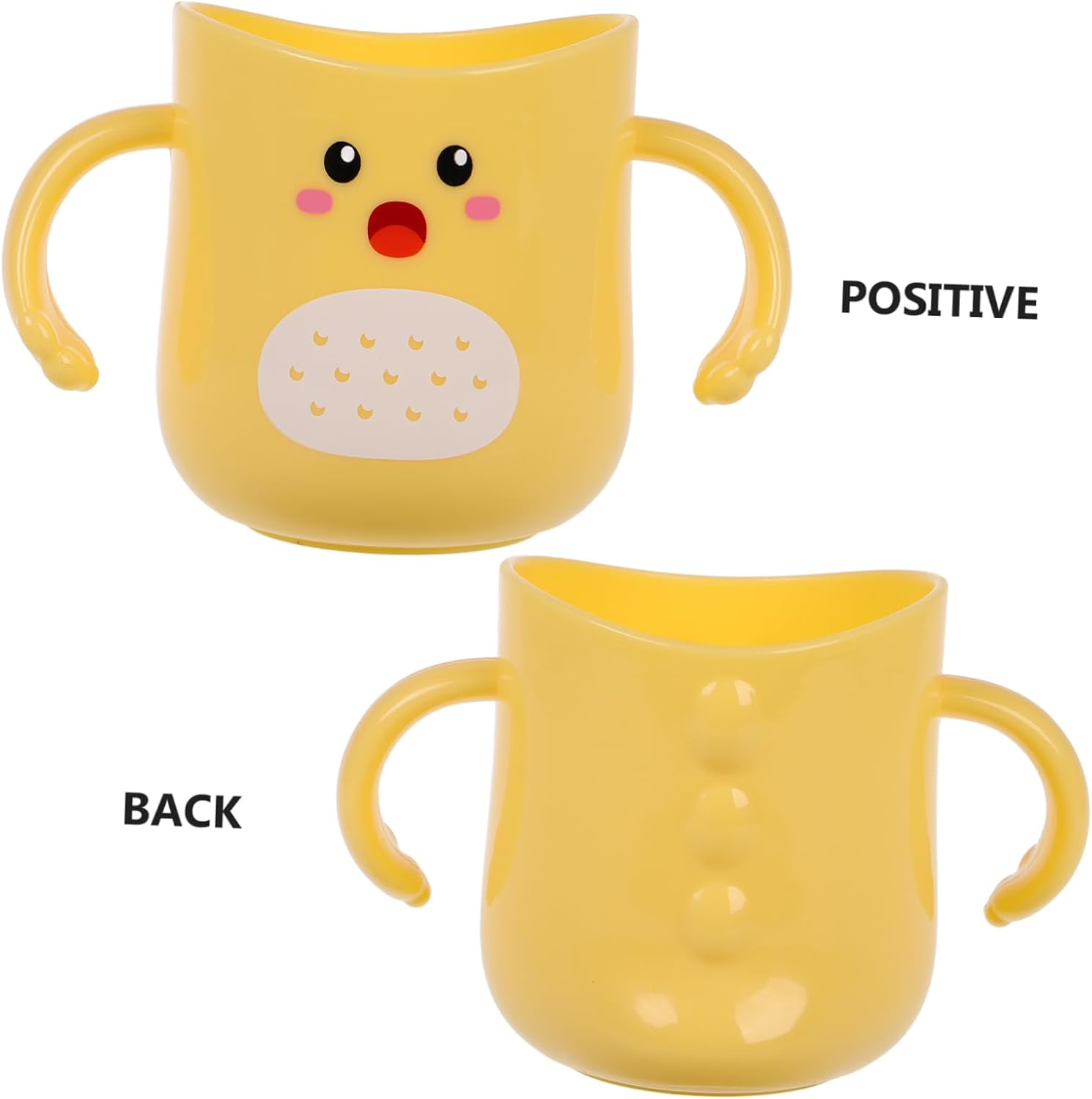 Cute Dinosaur Toothbrush Holder for Ages 3