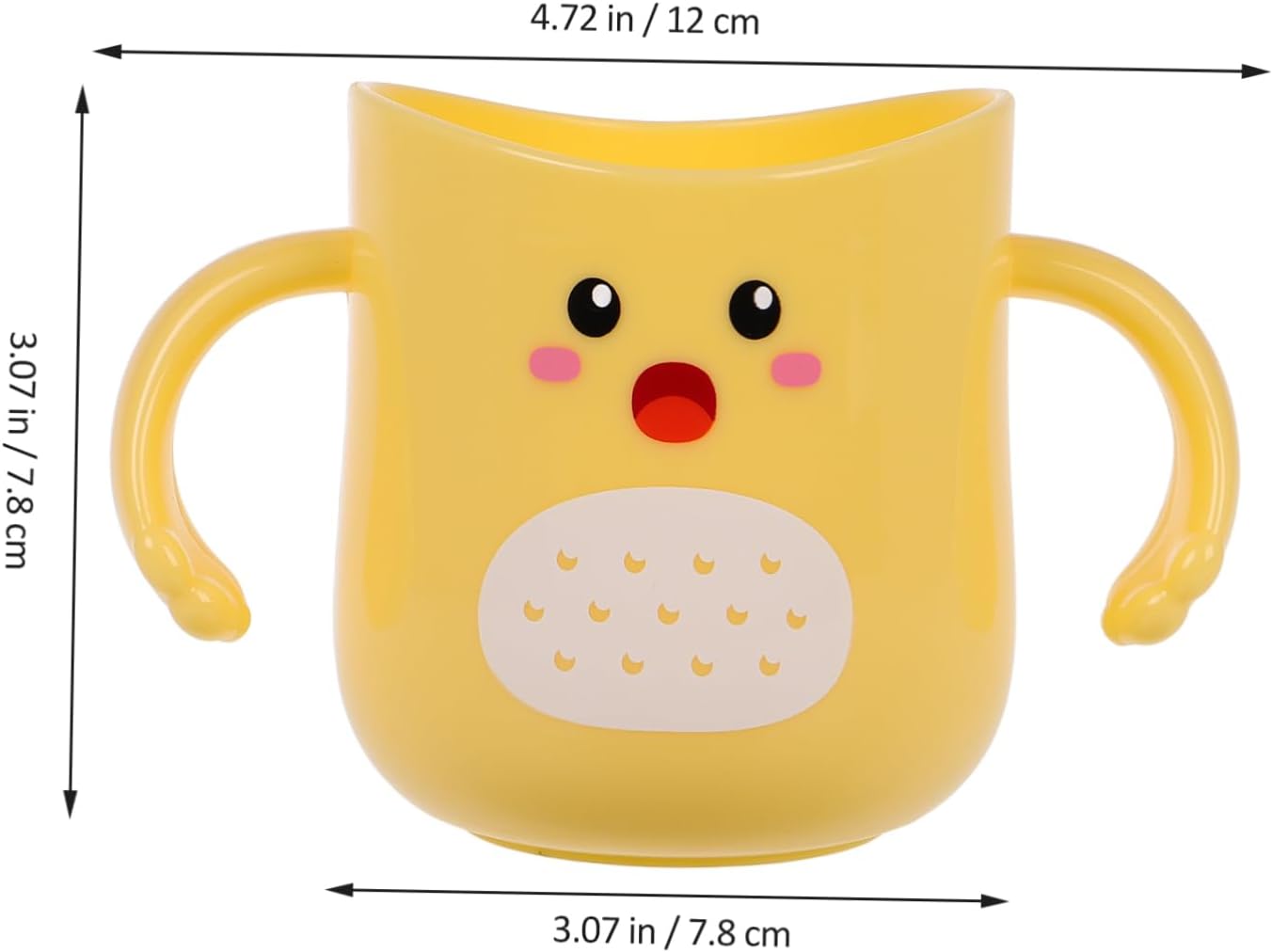 Abaodam Multifunctional Reusable Toothbrush Cup for Children
