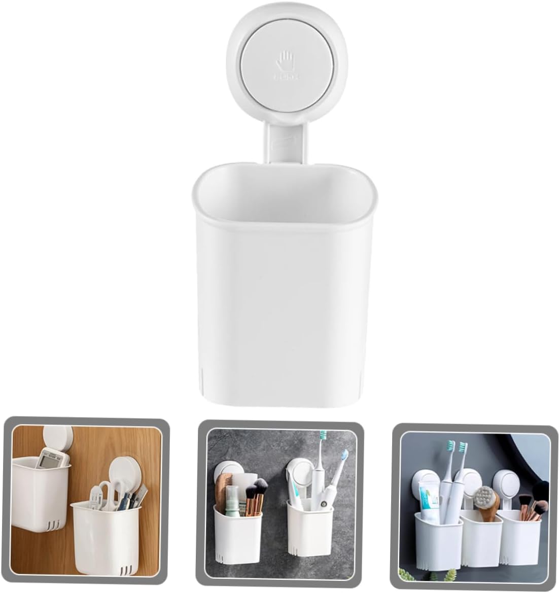 Luxshiny Othbrush Suction Cup Toothbrush Holder