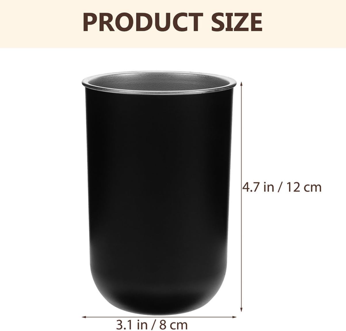 Cabilock 2Pcs Reusable Mouthwash Cups for Bathroom Toothbrush Holders