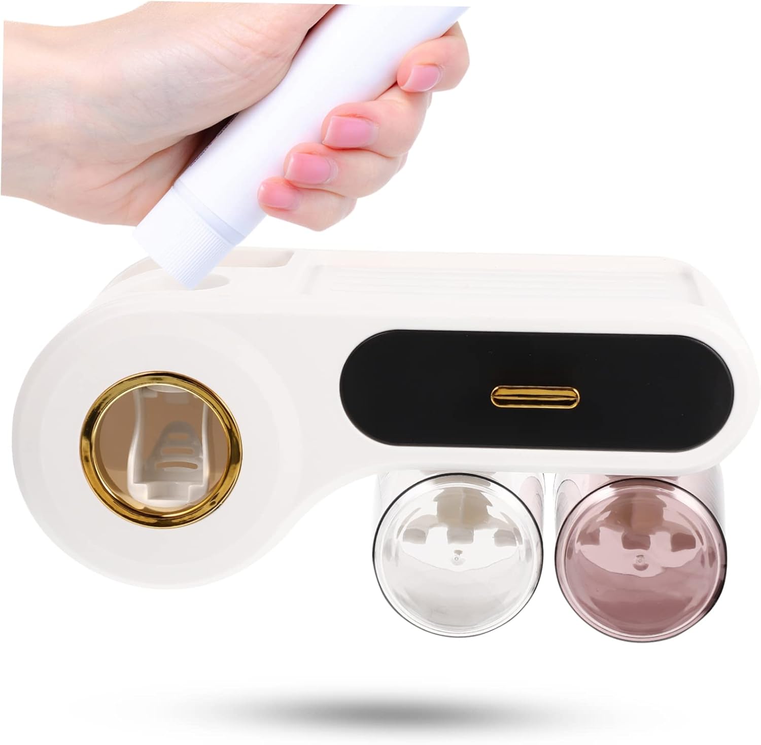 wall-mounted bathroom organizer - save space