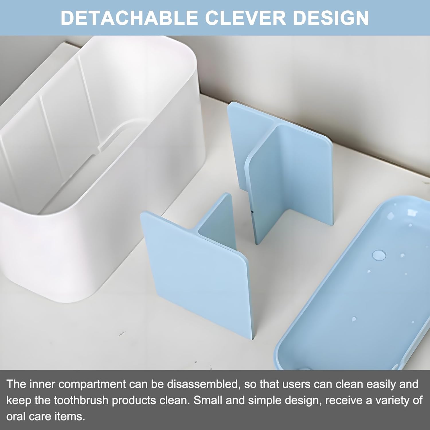 2-Piece Bathroom Holder Set Big and Small