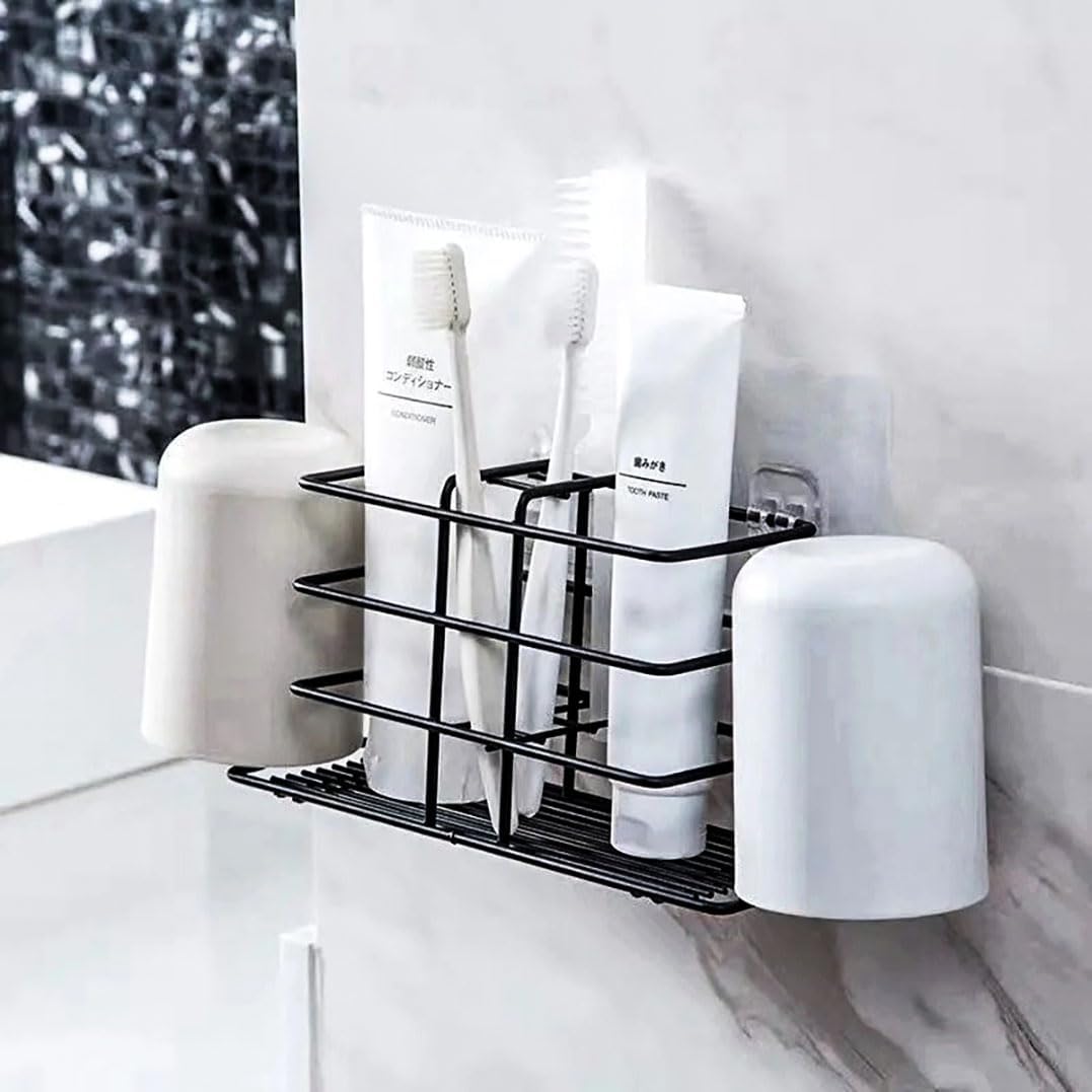 Stainless Steel Toothbrush Organizer