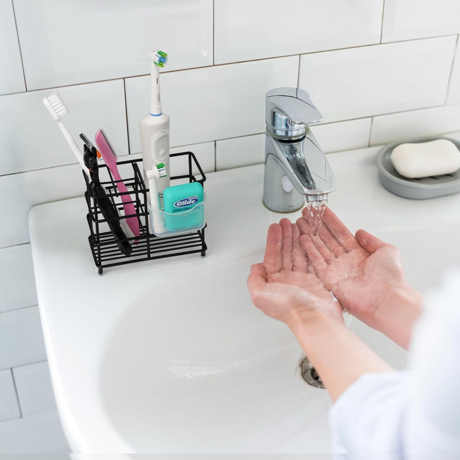 Donkiyana Stylish Small Space Oral Care Organizer
