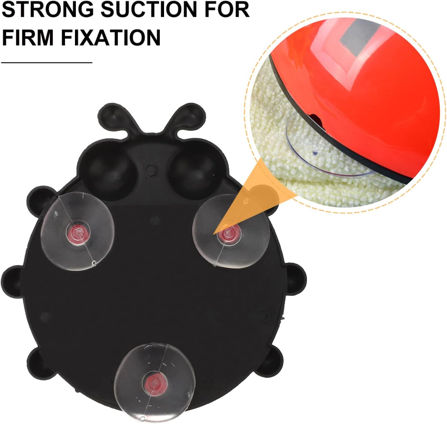 Hemoton Ladybug Toothbrush Holder - Perfect for Home Bathroom