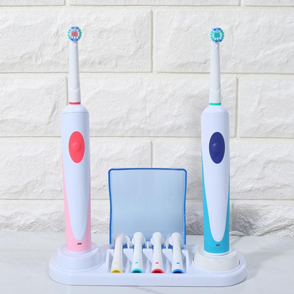 PRETYZOOM Electric Toothbrush Holder with 2 Brush Slots for Travel