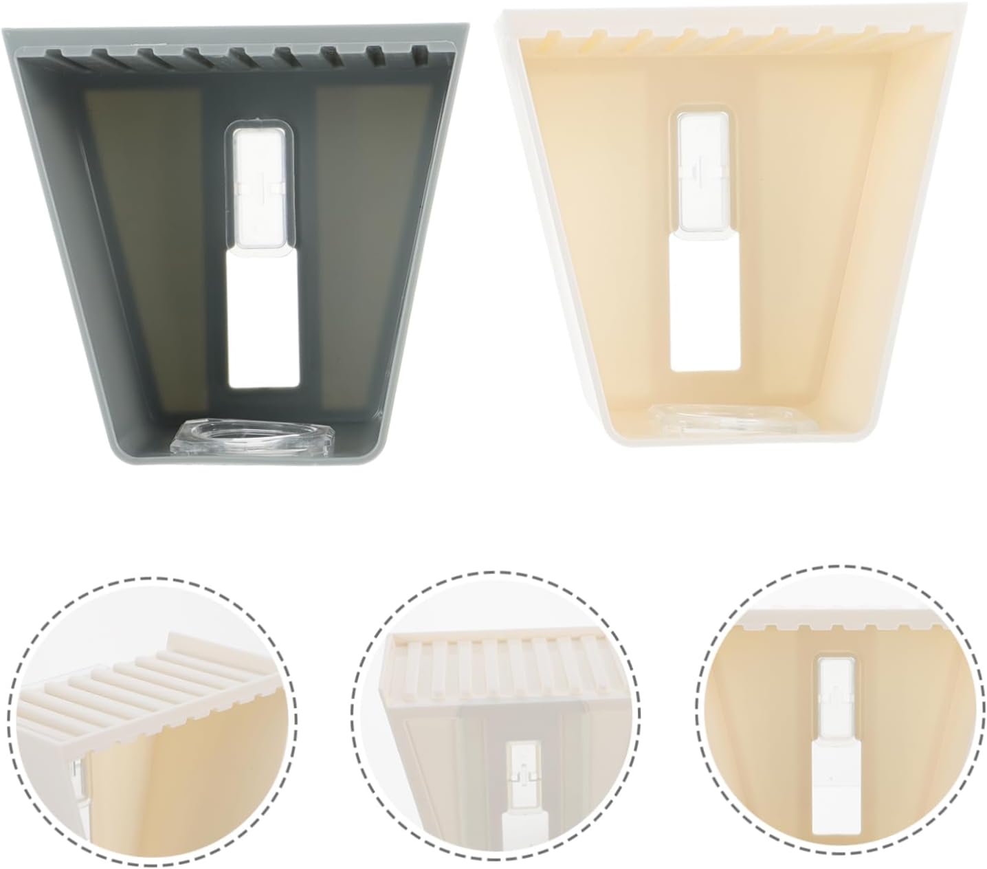 Space-Saving Stylish 2-Piece Shampoo Rack for Bath Kitchen