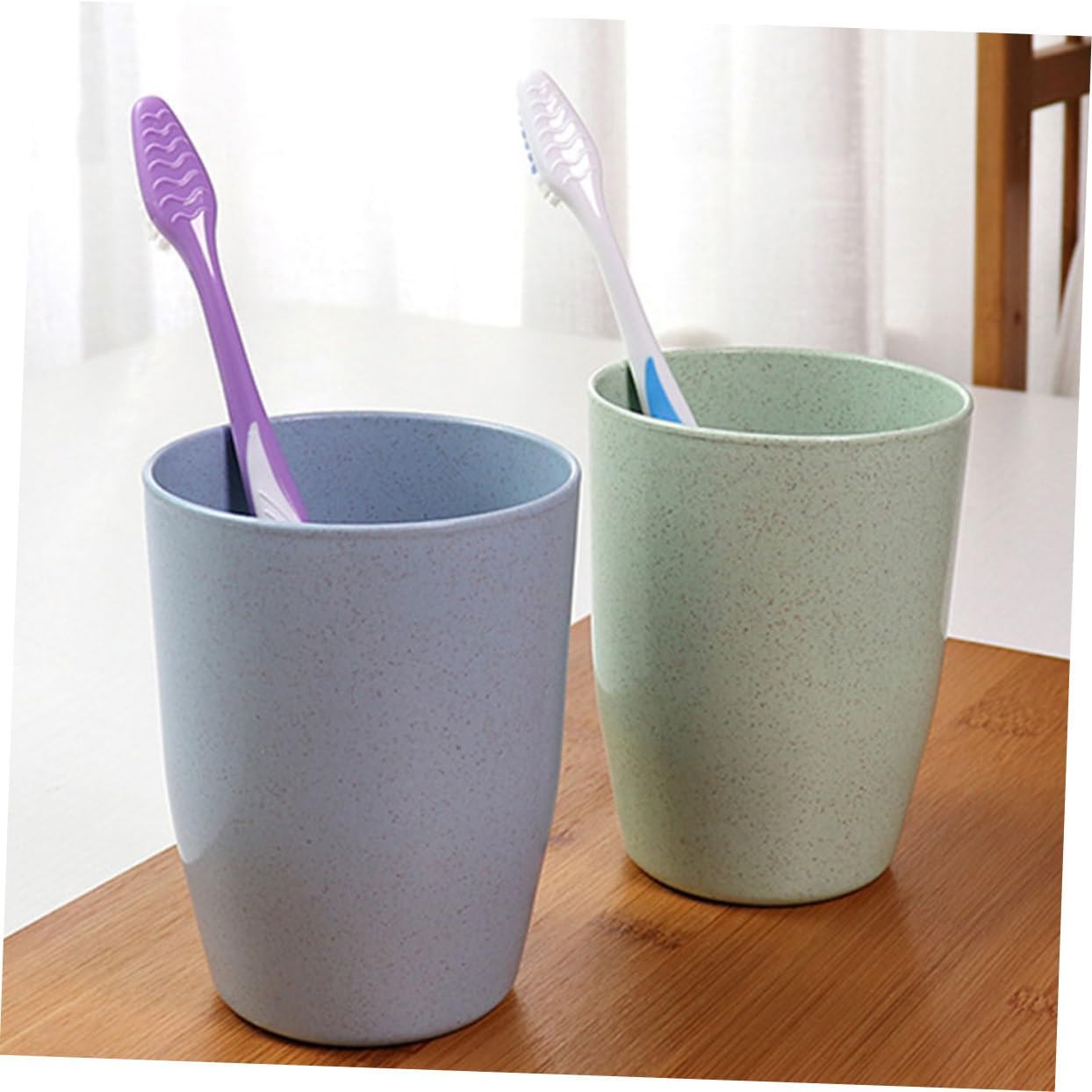 4-Pack Reusable Travel Mouth Wash Cups for Boys and Girls