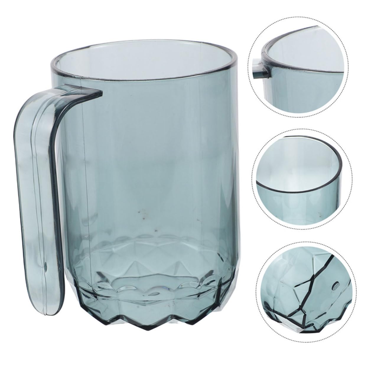 2-Piece Reusable Plastic Travel Toothbrush Cups