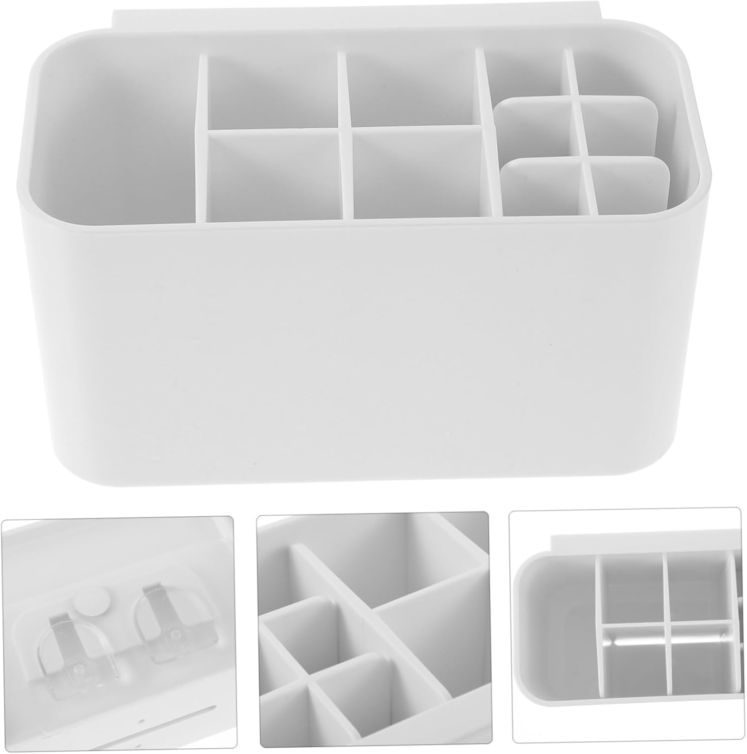 Wall-Mounted Toothbrush Holder Large Bathroom Storage Rack