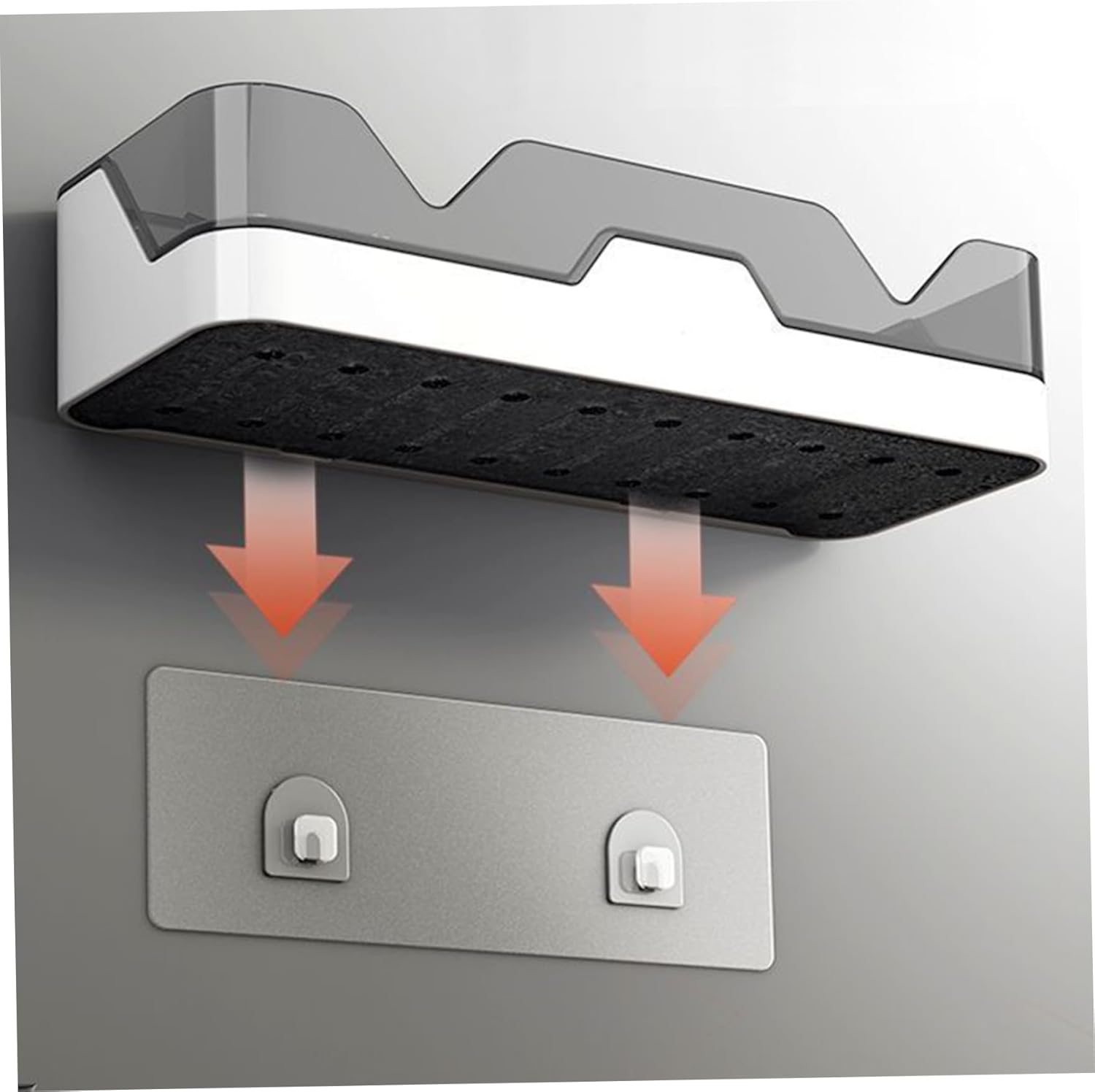 Secure Adhesive Shower Caddy