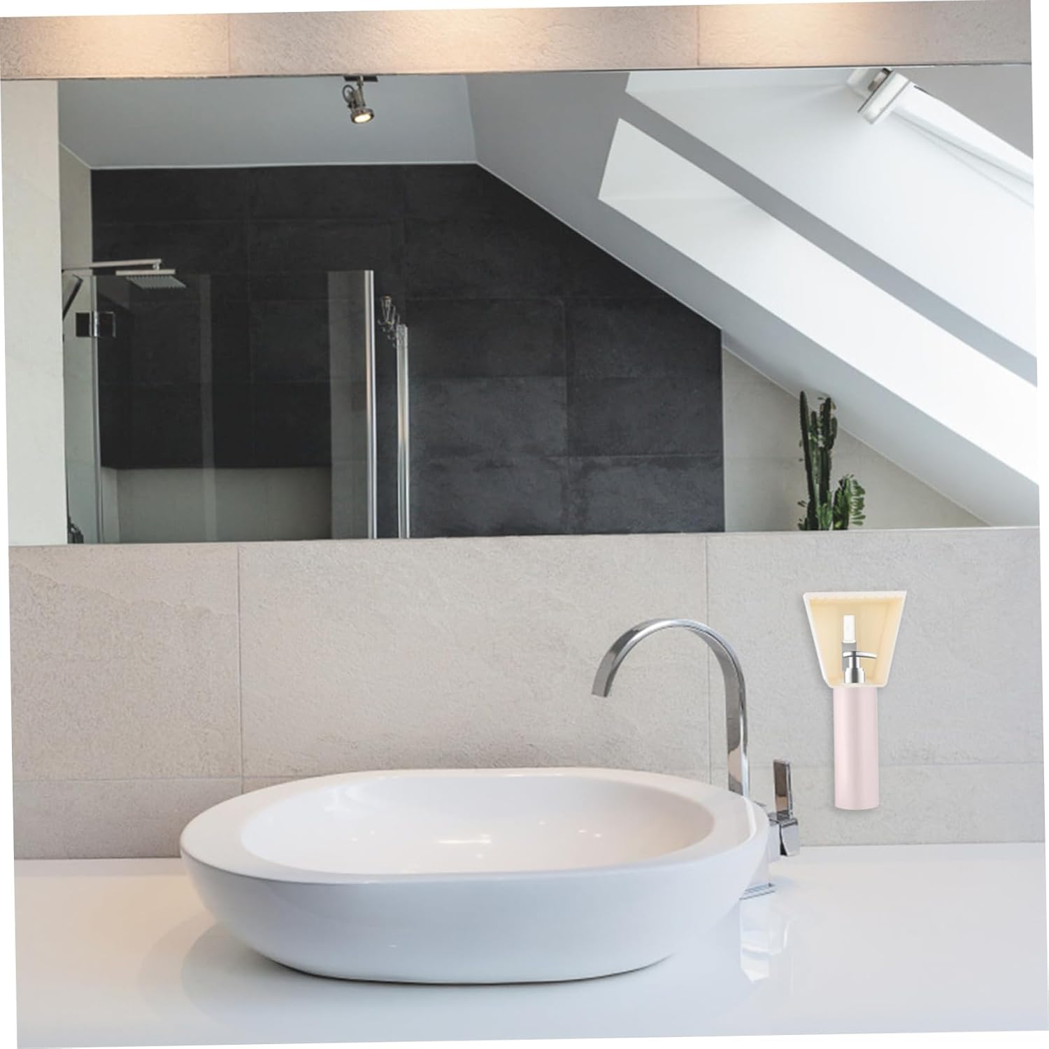 Wakauto 2pc Wall-Mounted Shampoo Hooks