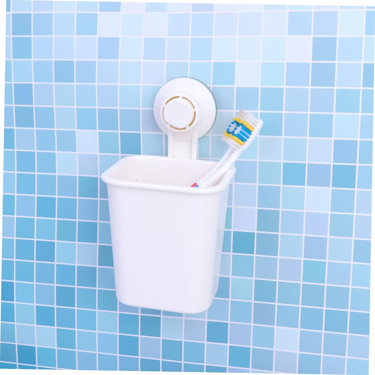 HOLIDYOYO Wall-Mounted Toothbrush Holder