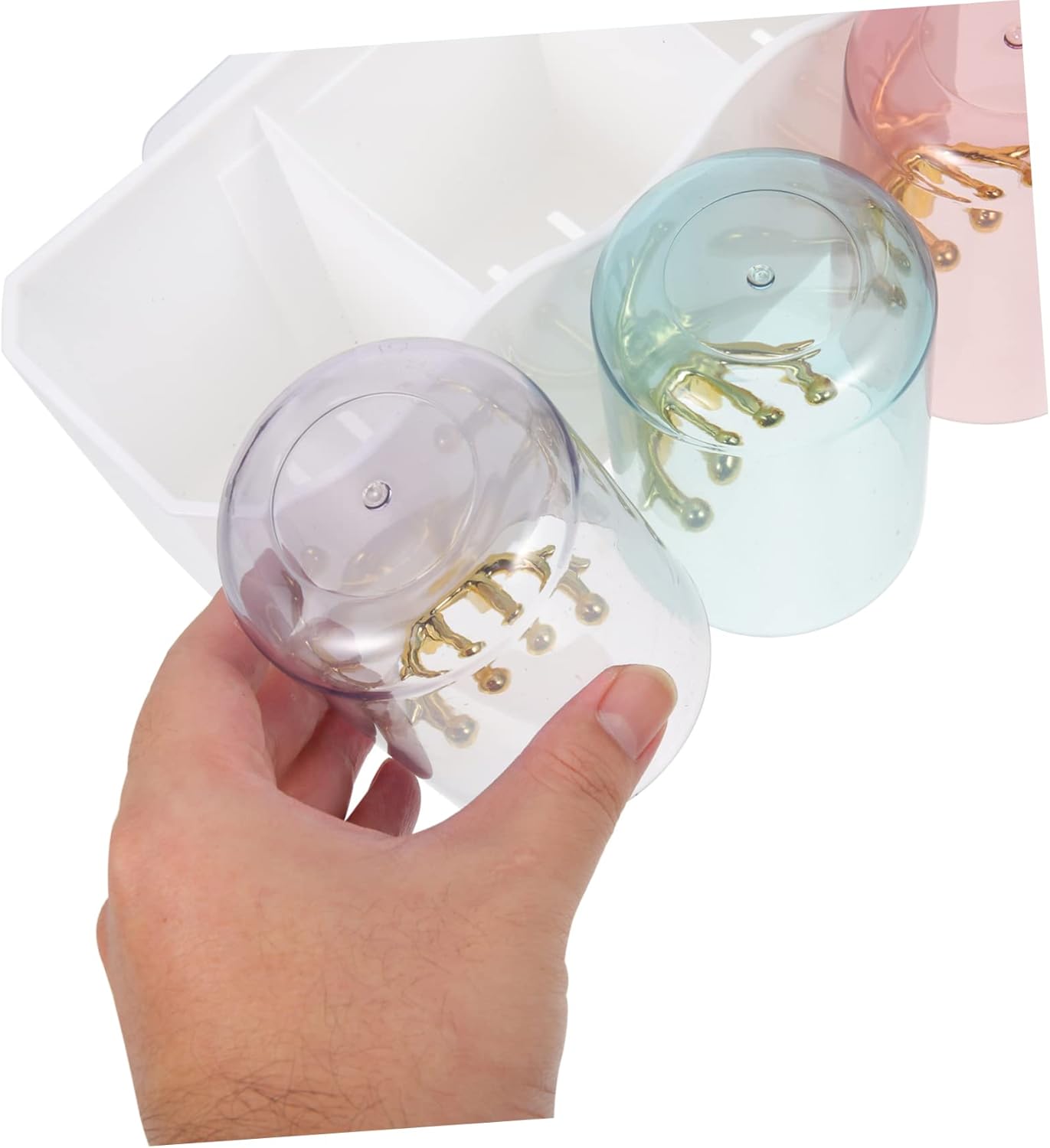 Space-Saving Wall Mounted Toothbrush Paste Organizer
