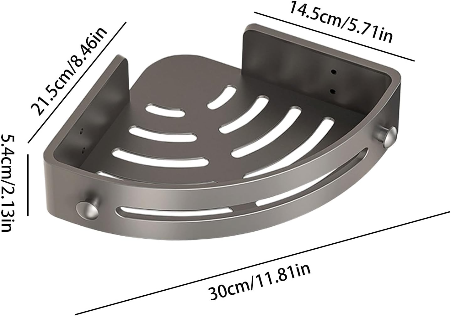 generic shower corner shelf