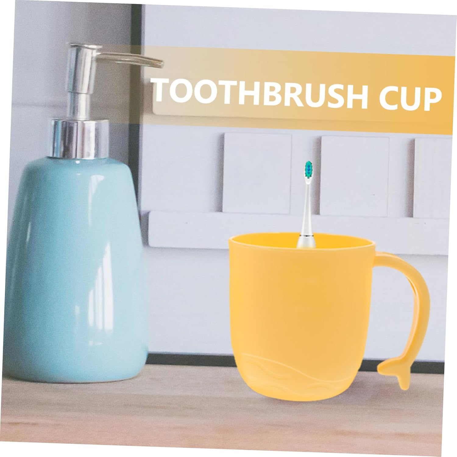 Space-Saving Dental Care Cups