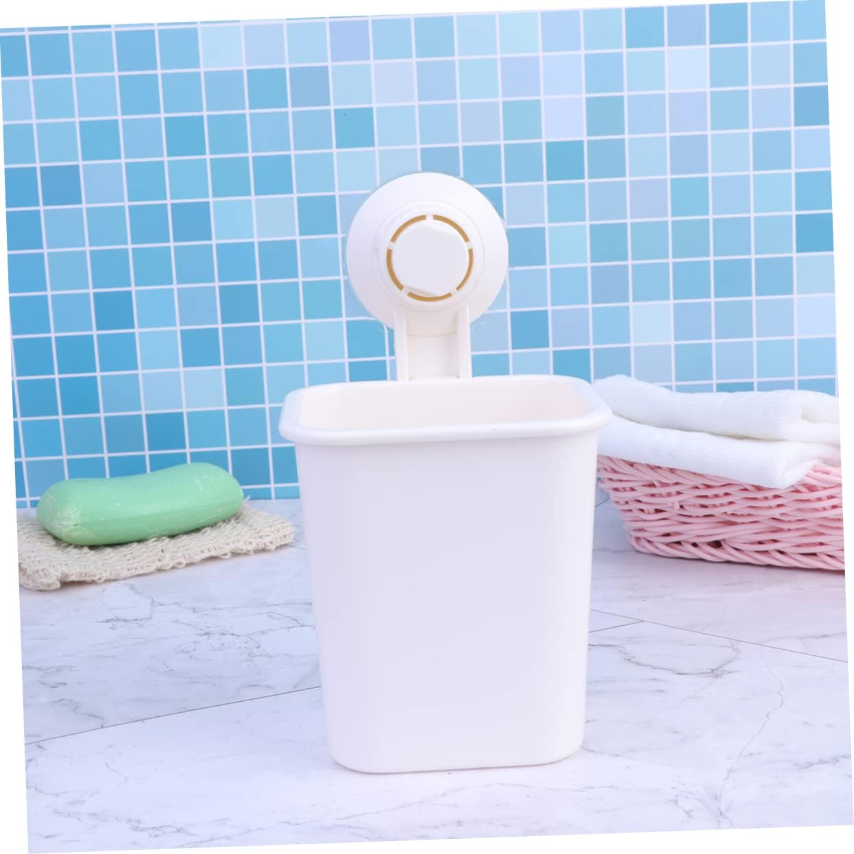 HOLIDYOYO Wall-Mounted Toothbrush Holder