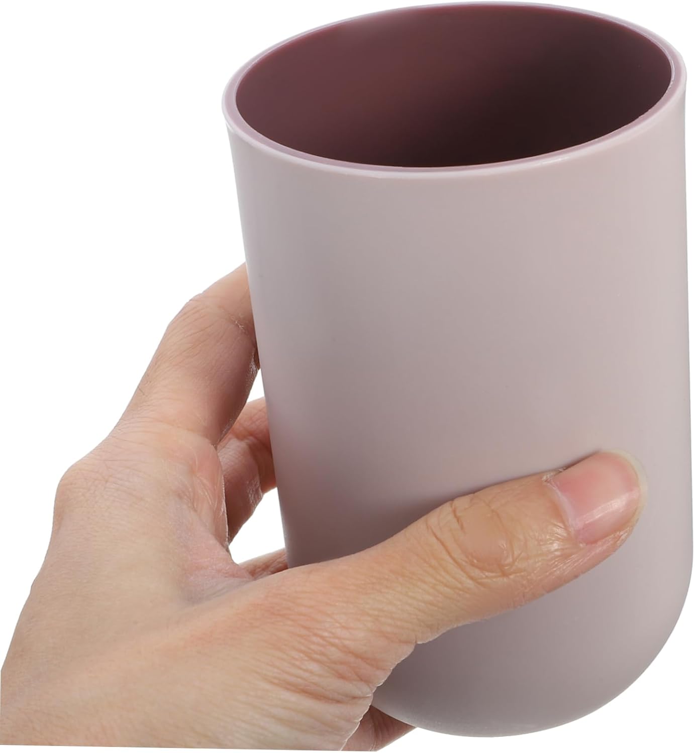 Dual-Color 2-Pack Toothbrush Water Tumbler Cups
