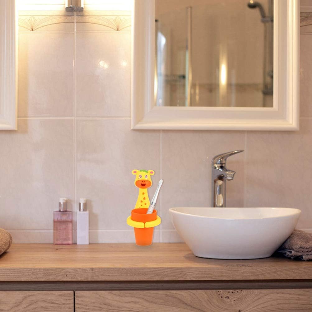 Zebra Deer Toothbrush Organizer
